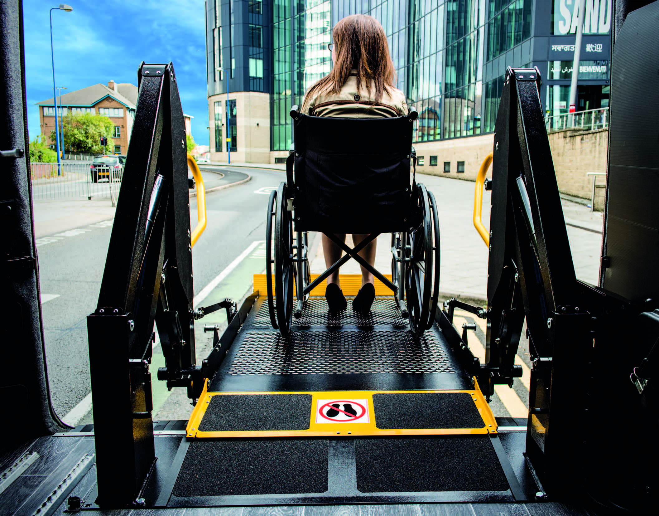 iClass inboard wheelchair lift